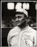 1927 Ty Cobb Philadelphia Athletics "TSN Archives" Charles Conlon Original 11" x 14" Print Hand Developed From Glass Plate Negative (MEARS LOA) Rare