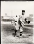 1918-23 Walter Johnson Washington Senators "TSN Archives" Charles Conlon Original 11" x 14" Print Hand Developed From Glass Plate Negative (MEARS LOA) Rare
