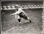 1917 Eddie Plank St. Louis Browns "TSN Archives" Charles Conlon Original 11" x 14" Print Hand Developed from Glass Plate Negative (MEARS LOA) Rare