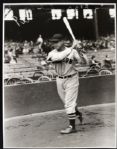 1936-37 Jimmie Foxx Boston Red Sox "TSN Archives" Charles Conlon Original 11" x 14" Print Hand Developed From Glass Plate Negative (MEARS LOA) Rare