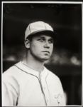 1925-27 Jimmie Foxx Philadelphia Athletics "TSN Archives" Charles Conlon Original 11" x 14" Print Hand Developed From Glass Plate Negative (MEARS LOA) Rare