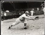 1931-35 Jimmie Foxx Philadelphia Athletics "TSN Archives" Charles Conlon Original 11" x 14" Print Hand Developed From Glass Plate Negative (MEARS LOA) Rare