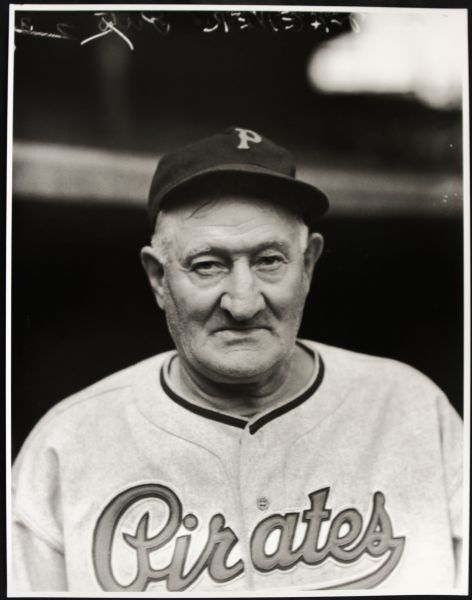 1938-39 Honus Wagner Pittsburgh Pirates "TSN Archives" Charles Conlon Original 11" x 14" Print Hand Developed from Glass Plate Negative (MEARS LOA) Rare