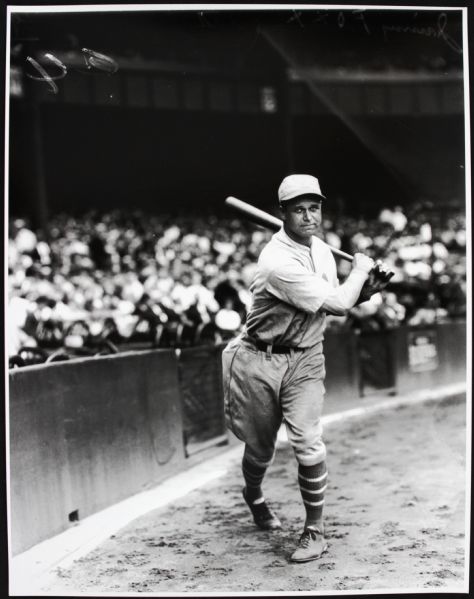 1931-35 Jimmie Foxx Philadelphia Athletics "TSN Archives" Charles Conlon Original 11" x 14" Print Hand Developed From Glass Plate Negative (MEARS LOA) Rare