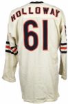 1970-73 Glen Holloway Chicago Bears Game Worn Durene Jersey w/ 3 Team Repairs Last Player to Wear #61 (MEARS A10 ) 