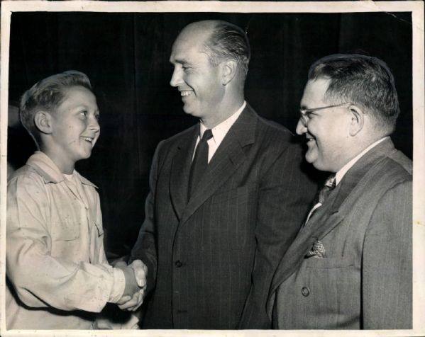 1954-76 circa Walter Alston Brooklyn / Los Angeles Dodgers "The Sporting News Collection Archives" Original Photo (Sporting News Collection Hologram/MEARS Photo LOA) - Lot of 7