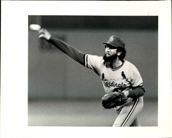 1977-88 Bruce Sutter Cubs Cardinals and Braves "The Sporting News Collection Archives" Original 8" x 10" Photo (Sporting News Collection Hologram/MEARS Photo LOA) Lot of 6