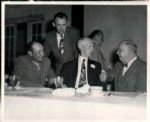 1929-57 Connie Mack Philadelphia Athletics The Sporting News Collection Archives Original Photos (Sporting News Collection Hologram/MEARS Photo LOA) - Lot of 24