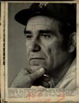 1970s Yogi Berra New York Mets The Sporting News Collection Archives Original Photo (Sporting News Collection Hologram/MEARS Photo LOA) - Lot of 25