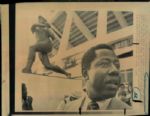 1974-88 Hank Aaron Atlanta Braves St. Petersburg Times Archives Original Photo (St. Petersburg Times Hologram/MEARS Photo LOA) - Lot of 9