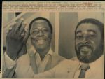 1974-88 Hank Aaron Atlanta Braves St. Petersburg Times Archives Original Photo (St. Petersburg Times Hologram/MEARS Photo LOA) - Lot of 9