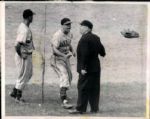 1936-77 Lou Boudreau Cleveland Indians Chicago Cubs The Sporting News Collection Archives Original Photos (Sporting News Collection Hologram/MEARS Photo LOA) - Lot of 13