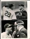 1936-77 Lou Boudreau Cleveland Indians Chicago Cubs "The Sporting News Collection Archives" Original Photos (Sporting News Collection Hologram/MEARS Photo LOA) - Lot of 13
