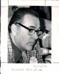 1936-77 Lou Boudreau Cleveland Indians Chicago Cubs The Sporting News Collection Archives Original Photos (Sporting News Collection Hologram/MEARS Photo LOA) - Lot of 13