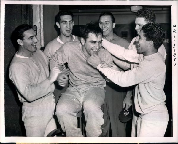 1951-72 Yogi Berra New York Yankees and New York Mets "TSN Collection Archives" Original Photo (Sporting News Collection Hologram/MEARS Photo LOA) - Lot of 9