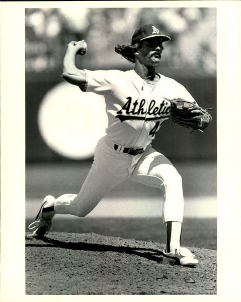 1988-90 Dennis Eckersley Oakland Athletics "The Sporting News Collection Archives" Original 8" x 10" Photo (Sporting News Collection Hologram/MEARS Photo LOA) - Lot of 12