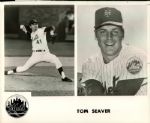 1970-82 circa Tom Seaver New York Mets Cincinnati Reds TSN Collection Archives Original 8 x 10 Photo (Sporting News Collection Hologram/MEARS Photo LOA) - Lot of 22
