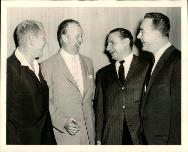 1940-60s circa Bill Veeck Cleveland Indians Chicago White Sox "TSN Collection Archives" Original 8" x 10" Photo (Sporting News Collection Hologram/MEARS Photo LOA) Lot of 16