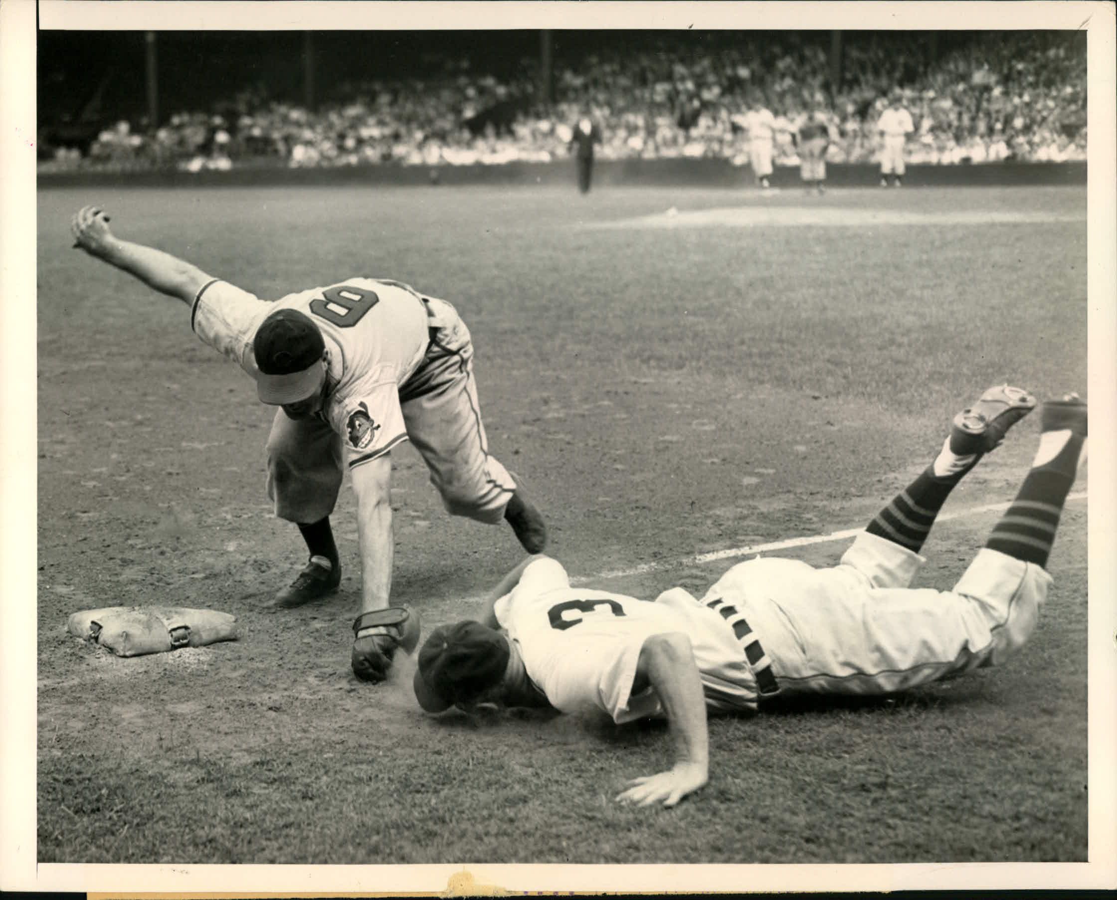 Lot Detail - 1949-50 Max West San Diego Padres (PCL) The Sporting News  Collection Archives Original 8 x 10 Photo (Sporting News Collection  Hologram/MEARS Photo LOA)