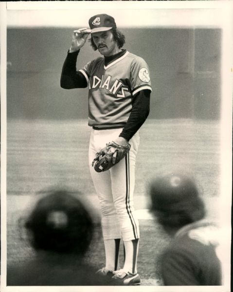 1975-90 Dennis Eckersley Indians Athletics Red Sox "The Sporting News Collection Archives" Original Photo (Sporting News Collection Hologram/MEARS Photo LOA) - Lot of 9