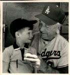 1954-76 circa Walter Alston Brooklyn / Los Angeles Dodgers The Sporting News Collection Archives Original Photo (Sporting News Collection Hologram/MEARS Photo LOA) - Lot of 44