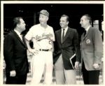 1954-76 circa Walter Alston Brooklyn / Los Angeles Dodgers The Sporting News Collection Archives Original Photo (Sporting News Collection Hologram/MEARS Photo LOA) - Lot of 44