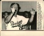 1954-76 circa Walter Alston Brooklyn / Los Angeles Dodgers The Sporting News Collection Archives Original Photo (Sporting News Collection Hologram/MEARS Photo LOA) - Lot of 44