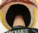 1968-70 Green Bay Packers Gold Round Base Nodder Bobblehead