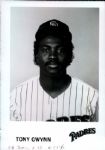 1987-92 Tony Gwynn San Diego Padres "The Sporting News Collection Archives" Original Photos (Sporting News Collection Hologram/MEARS Photo LOA) - Lot of 6