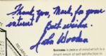 John Wooden Signed They Call Me Coach Book - JSA