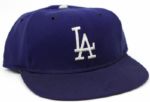 Walt Alston Los Angeles Dodgers Signed Authentic Pro KM Cap w/Original Advertising Flier In-Place on Inside - JSA 