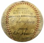 1939 Milwaukee Brewers Team Signed Baseball w/ 19 Sigs. (MEARS Auction LOA)