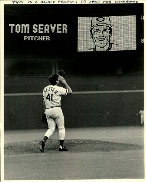1970-86 Tom Seaver Cincinnati Reds Boston Red Sox "The Sporting News Collection Archives" Original 8" x 10" Photos (Sporting News Collection Hologram/MEARS Photo LOA) - Lot of 18
