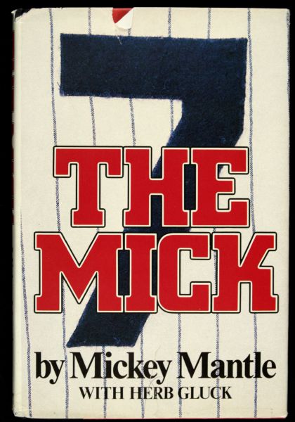 1985 Mickey Mantle New York Yankees The Mick Signed Book - JSA 
