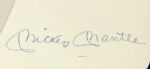 1985 Mickey Mantle New York Yankees The Mick Signed Book - JSA 