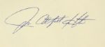 1988 Jim Catfish Hunter New York Yankees Oakland A's Signed Catfish Book - JSA 