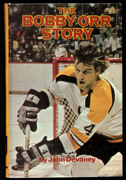 1973 Bobby Orr Boston Bruins Signed The Bobby Orr Story Book - JSA 