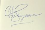 1995 O.J. Simpson Buffalo Bills Signed I Want to Tell You Book - JSA 