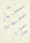 1981 Jim Bouton New York Yankees Ball Four PlusBall Five Signed Book & Letter - JSA