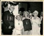 1960-69 Baseball Hall of Fame Ceremonies Cooperstown The Sporting News Collection Archives Original Photos (Sporting News Collection Hologram/MEARS Photo LOA) - Lot of 21