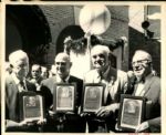 1960-69 Baseball Hall of Fame Ceremonies Cooperstown The Sporting News Collection Archives Original Photos (Sporting News Collection Hologram/MEARS Photo LOA) - Lot of 21