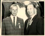 1960-69 Baseball Hall of Fame Ceremonies Cooperstown The Sporting News Collection Archives Original Photos (Sporting News Collection Hologram/MEARS Photo LOA) - Lot of 21