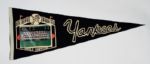 1961  New York Yankees World Champions Team Picture Full Size Pennant - Near Mint