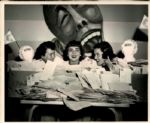 1949 Letters Pour In For Jimmy Fund Boston Braves TSN Collection Archives Original 8 x 10 Photo (Sporting News Collection Hologram/MEARS Photo LOA) - Lot of 3