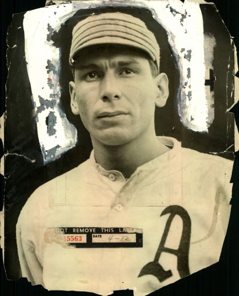 1913 Chief Bender Philadelphia Athletics "The Sporting News Collection Archives" Original 8" x 10" Photo (Sporting News Collection Hologram/MEARS Photo LOA)