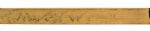 1974-75 Gordie Howe Winnipeg  Jets Game Used Signed Hockey Stick (MEARS Auction LOA)