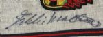 1990s Eddie Mathews Milwaukee Braves Signed Mitchell & Ness Jersey - JSA 
