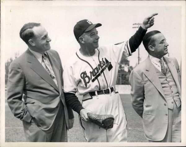 1942-50 Billy Southworth St. Louis Cardinals Boston Braves "The Sporting News Collection Archives" Original Photos (Sporting News Collection Hologram/MEARS Photo LOA) - Lot of 28