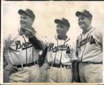1942-50 Billy Southworth St. Louis Cardinals Boston Braves The Sporting News Collection Archives Original Photos (Sporting News Collection Hologram/MEARS Photo LOA) - Lot of 28