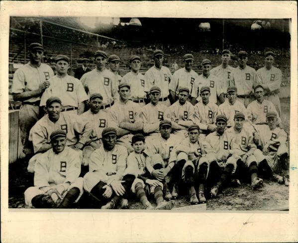 1914 Reproduction Boston Braves "The Sporting News Collection Archives" 8" x 10" Photo (Sporting News Collection Hologram/MEARS Photo LOA)
